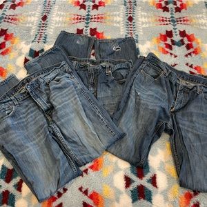 Lot of 3 Men’s Levi’s 527 size 38x34 WORK
